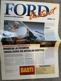 Ford Uutiset 1993 nr 4 -asiakaslehti / customer magazine