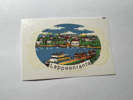 Lappeenranta -siirtokuva / vesisiirtokuva / dekaali -1960-luvun matkamuisto