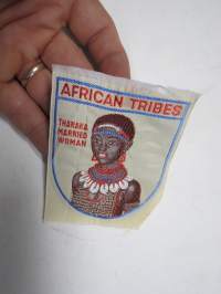 African tribes - Tharaka, married woman -kangasmerkki