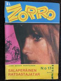 El Zorro 1973 nr 174 - Salaperäinen ratsastajatar