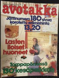 Avotakka 1981 nr 4 - Lasten iloiset huoneet, Torppapörssissä 130 kesäpaikkaa, ym.