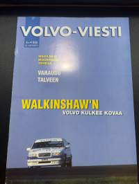 Volvo-Viesti 1995 nr 4 -asiakaslehti / customer magazine