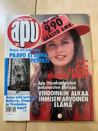 Apu 1989 nr 37, Syksyn muotiparaati, Kestävyysjuoksumme kaunotar Päivi Tikkanen