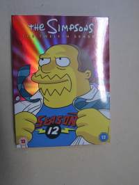 Simpsons The Complete Twelth Season DVD box -avaamaton pakkaus