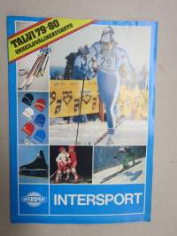 Intersport Talvi 1979-1980 Urheiluvälinekuvasto / myyntiesite