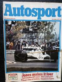 Autosport - Lehti 1979 nr 1 - Jones makes it four, Full Canadian GP report, Niki Laura quits, Wilson´s Tour of Cumbria, Vatanen in Cuprus, ym.