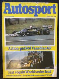 Autosport - Lehti 1977 nr 2 - Action-packed Canadian GP, Fiat regain World Series lead, James Hunt column, Gerry Marshall down-under, Private Ear, ym.