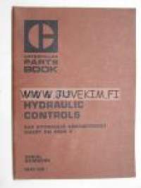 Caterpillar 140 & 143 Hydraulic Controls serial numbers 18X1-up parts book -varaosaluettelo