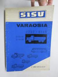 Sisu Jyry-Sisu K-44 ST, K-44 SP 1959-1960 Varaosaluettelo
