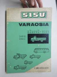 Sisu Kärppä-Sisu K-35 SI / 3600 A 1960 Varaosaluettelo