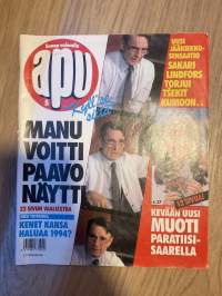 Apu 1988 nr 5, vaaliextra, kevään uusi muoti, Helvi Hämäläinen