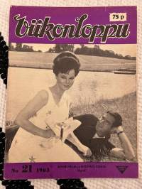 Viikonloppu 1963 nr 21 -ajanvietelehti -magazine