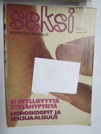 Seksi 1974 nr 10 -aikuisviihdelehti / adult graphics magazine