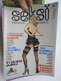 Seksi 1977 nr 10 -aikuisviihdelehti / adult graphics magazine