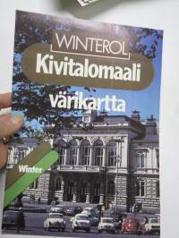Winterol Kivitalomaali -värikartta
