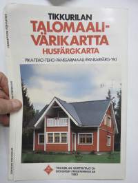 Tikkurilan Talovärimaali Panssarimaali / Pika-Teho / Yki 1983 -värikartta