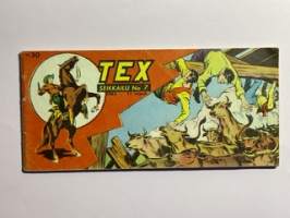 Tex seikkailu 1963 nr 7 Viimeinen väijytys (11. vuosikerta) -sarjakuva / comics