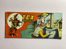 Tex seikkailu 1963 nr 9 Tulitaistelu aavekaupungissa (11. vuosikerta) -sarjakuva / comics