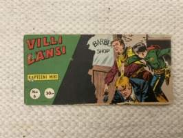 Villi Länsi 1960 nr 6 Kapteeni Miki Seikkailu kiinalaiskortteleissa -comics