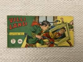 Villi Länsi 1961 nr 17 Kapteeni Miki Hylätty mylly  -comics