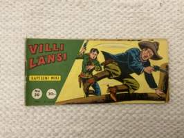 Villi Länsi 1961 nr 20 Kapteeni Miki Salat julki -comics