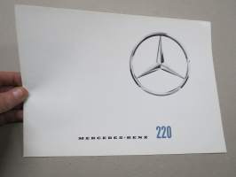 Mercedes-Benz 220 1962 -myyntiesite