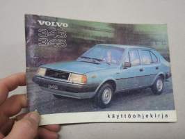 Volvo 343, 345 1982 -käyttöohjekirja
