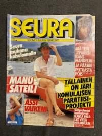 Seura 1985 nr 5, Manu lomalla, Remu, Kari Härkönen, Irwin Goodman