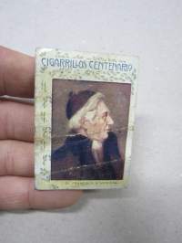 Cigarillos Centenario - Doctor Francisco Nicolas Herrera - Alvarez y Cia, Perú, Buenos Aires -tupakkatehtaan keräilykortti