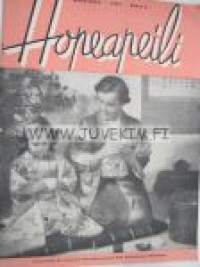 Hopeapeili 1942 nr 3 maaliskuu (Kannessa Eva Valvanne ja tytär Marja)
