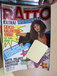 Ratto 1986 nr 1 -aikuisviihdelehti / adult graphics magazine