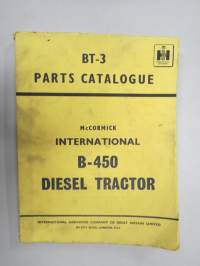 McCormick International B-450 Diesel Tractor - Parts Catalogue