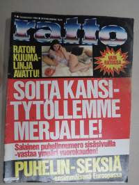 Ratto 1983 nr 5 -aikuisviihdelehti / adult graphics magazine