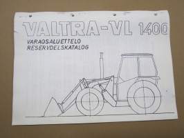 Valtra VL 1400 Varaosaluettelo - Reservdelskatalog