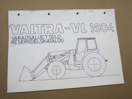 Valtra VL 1604 Varaosaluettelo - Reservdelskatalog