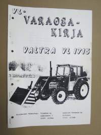 Valtra VL 1715 Varaosaluettelo - Reservdelskatalog