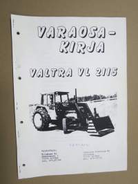 Valtra VL 2115 Varaosaluettelo - Reservdelskatalog