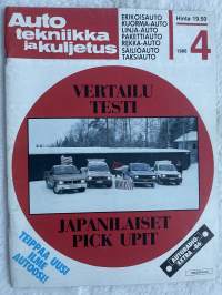 Auto tekniikka ja kuljetus 1986 nr 4