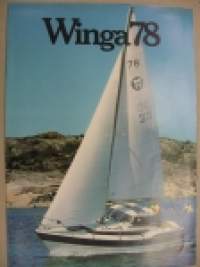 Winga 1978 moottoripurjehtija -myyntiesite