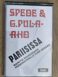 Spede & G. Pula-Aho Pariisissa 1969 -C-kasetti / C-cassette