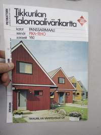 Tikkurila talomaalivärikartta, Panssarimaali - Pika-Teho - YKI 1974 -värikartta