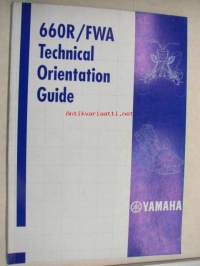 Yamaha 660R / FWA Technical orientation guide -moottorikelkan tekninen esittely
