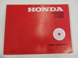 Honda Generator EX350, EX500  Parts catalogue 4  -varaosaluettelo
