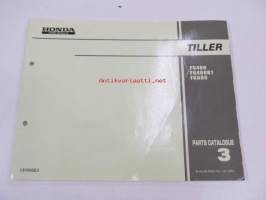 Honda Tiller FG400, FG400K1, FG500 Parts catalogue 3 -varaosaluettelo