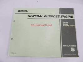 Honda General purpose engine GX200, GX200 (Propane engine) Parts catalogue 5 -varaosaluettelo