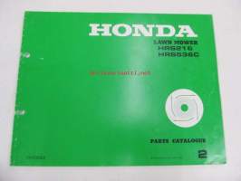 Honda Lawn mower HRS216, HRS536C Parts catalogue 2 -varaosaluettelo