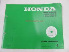 Honda Lawn mower HRB536C, HRM536C Parts catalogue 1 -varaosaluettelo