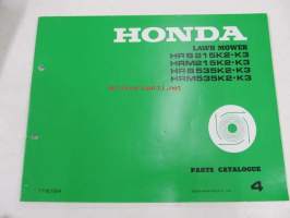 Honda Lawn mower HRB215K2.K3, HRM215K2.K3, HRB535K2.K3, HRM535K2.K3 Parts catalogue 4 -varaosaluettelo
