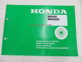 Honda Lawn mower HRD536C, HRD536CK1 Parts catalogue  -varaosaluettelo