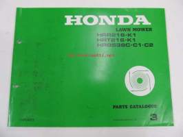 Honda Lawn mower HRR216.K1, HRT216.K1, HRG536C.C1.C2 Parts catalogue 3 -varaosaluettelo
